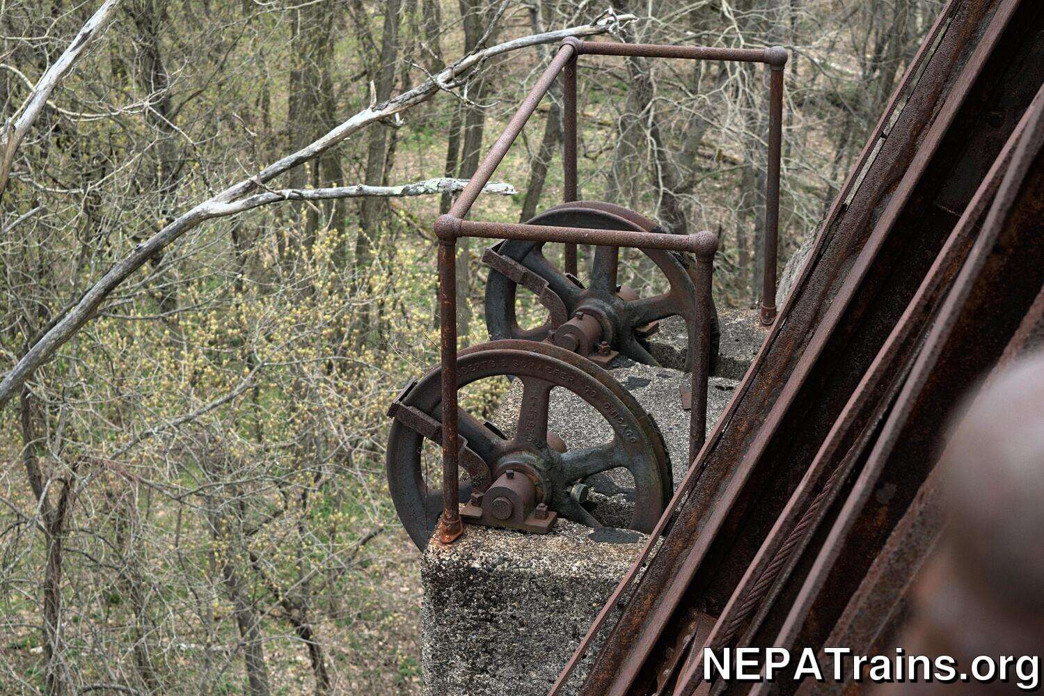 Coxton Yard Coaling Tower Guide Pulleys