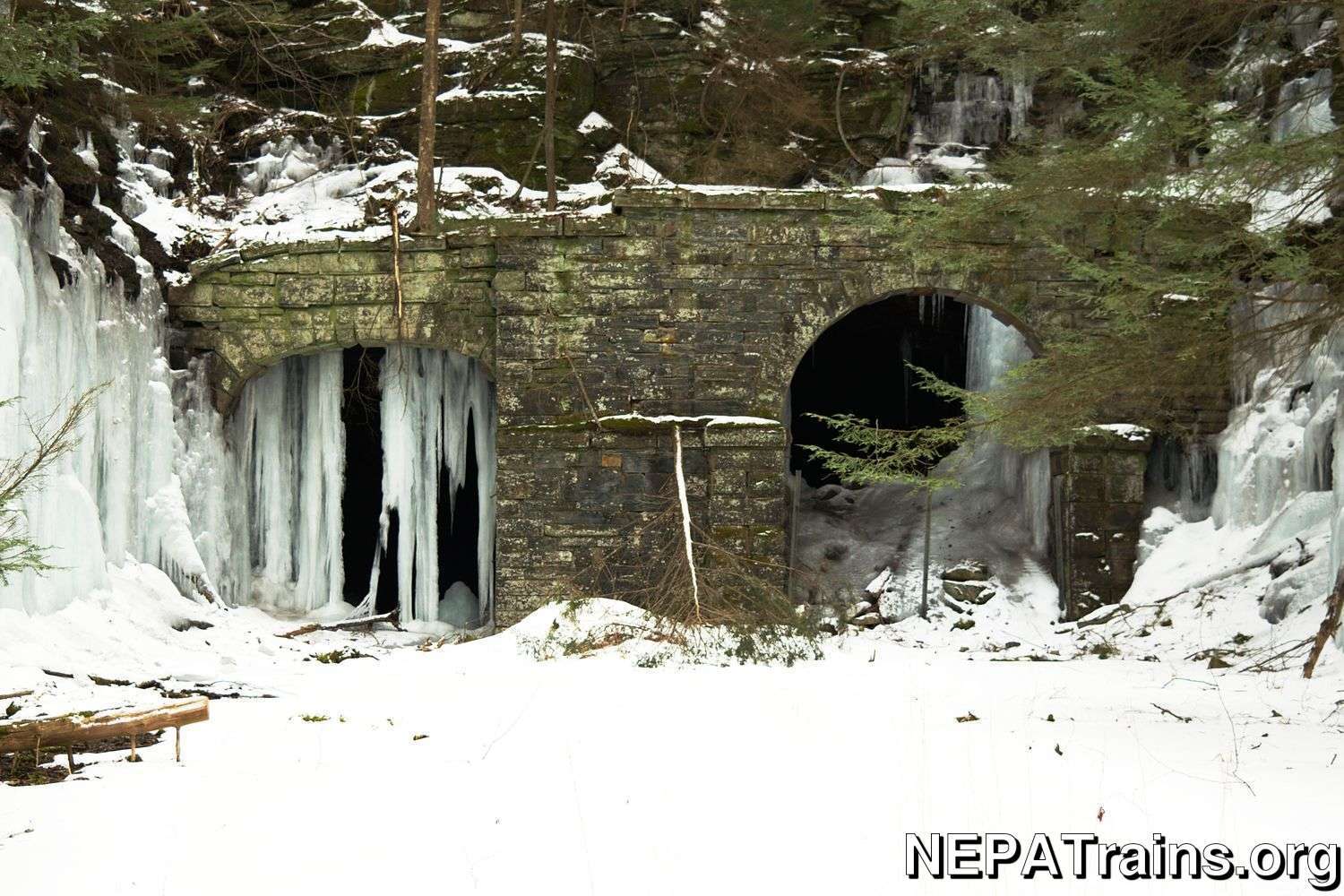 Train Tunnel 43 North Portal (Winter)