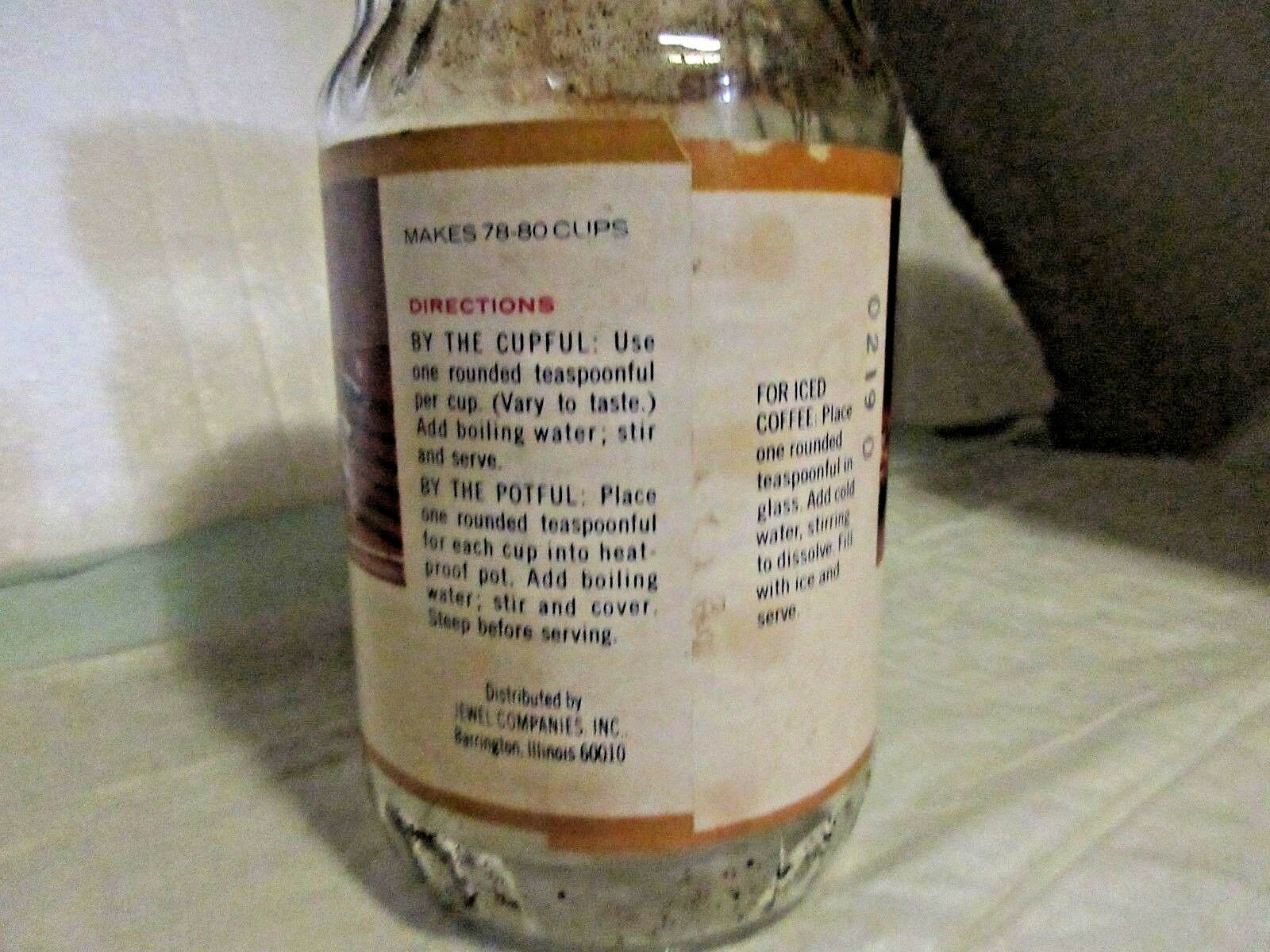 Vintage Jewel Coffee Bottle with Paper (Back)