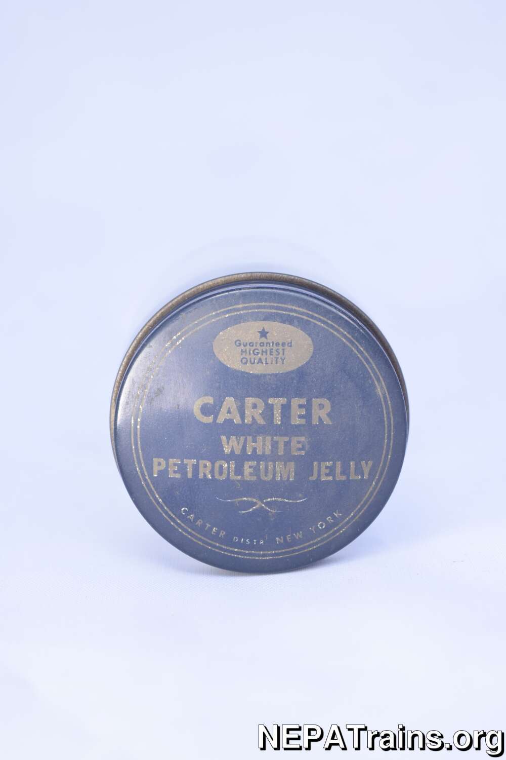 Carter White Petroleum Jelly Jar