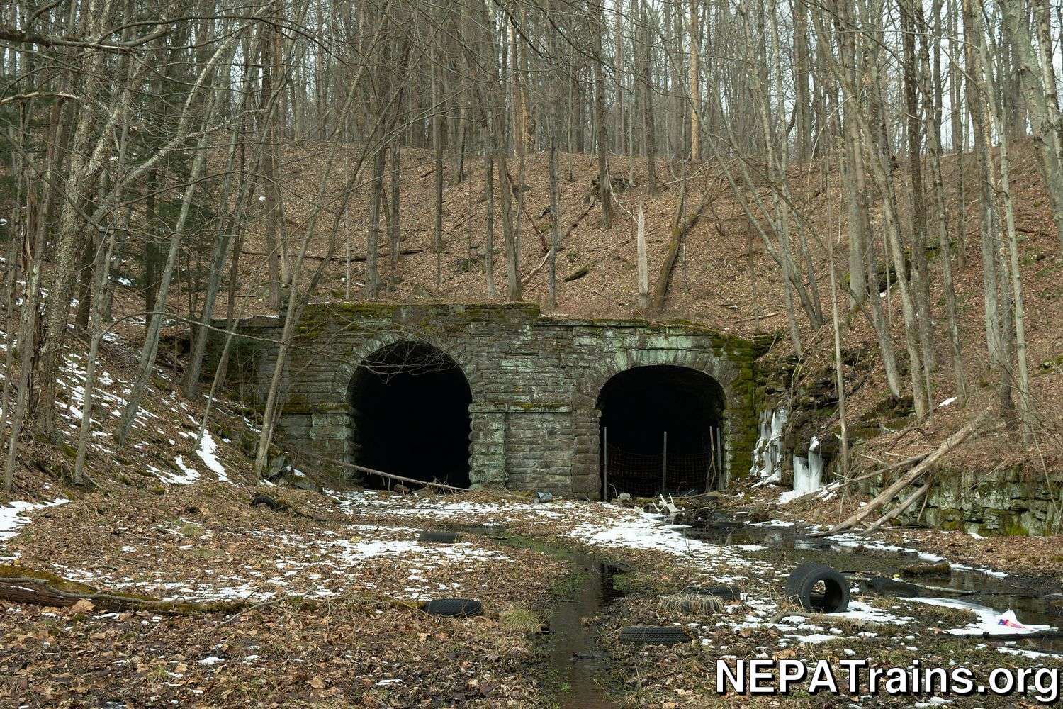 Train Tunnel 43 South Portal (Winter)
